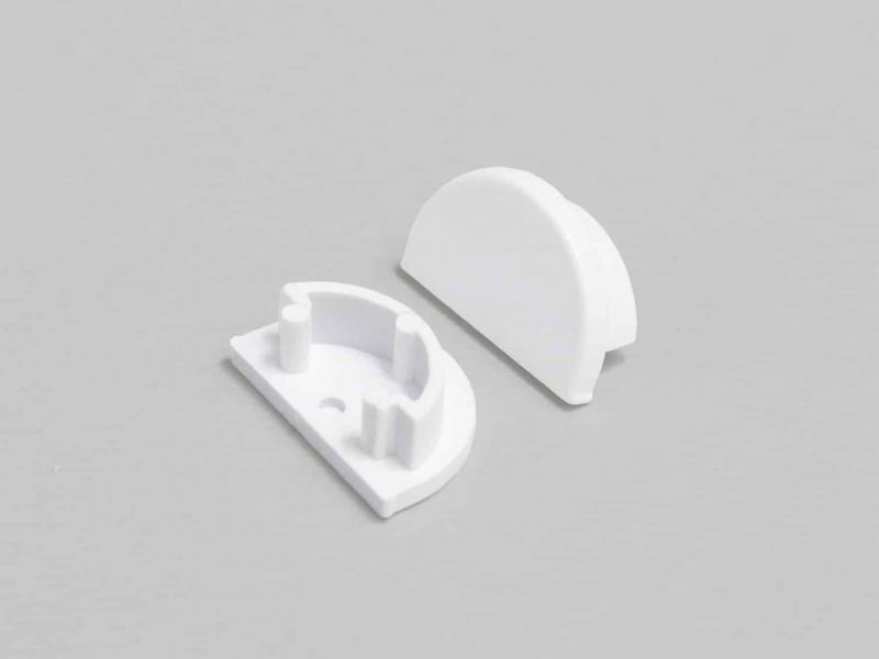 Photo BOUCHONS POUR PR2005 BLANC X 2 POUR CAPOT ROND CLIPANT | Ref : PR2005D-1-BLANC