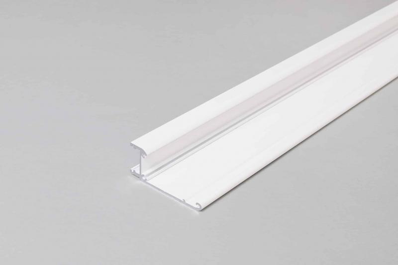 Photo PR2006 PROFIL CORN 1CM BLANC | Ref : PR2006D-BLANC-SP