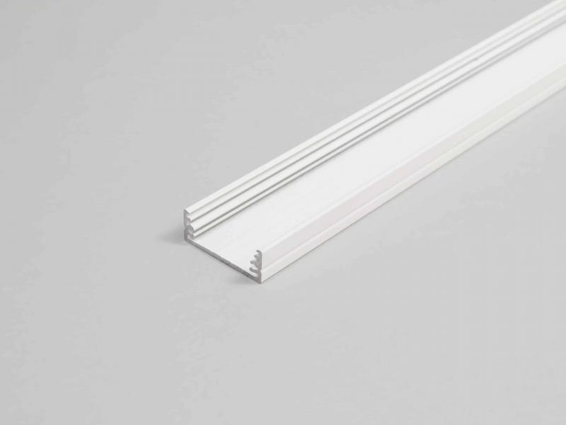 Photo PROFILE ALU 2M BLANC H.11 L.32 CAPOT GLISSANT DEPOLI (Wide 24) | Ref : PR2008G-BLANC