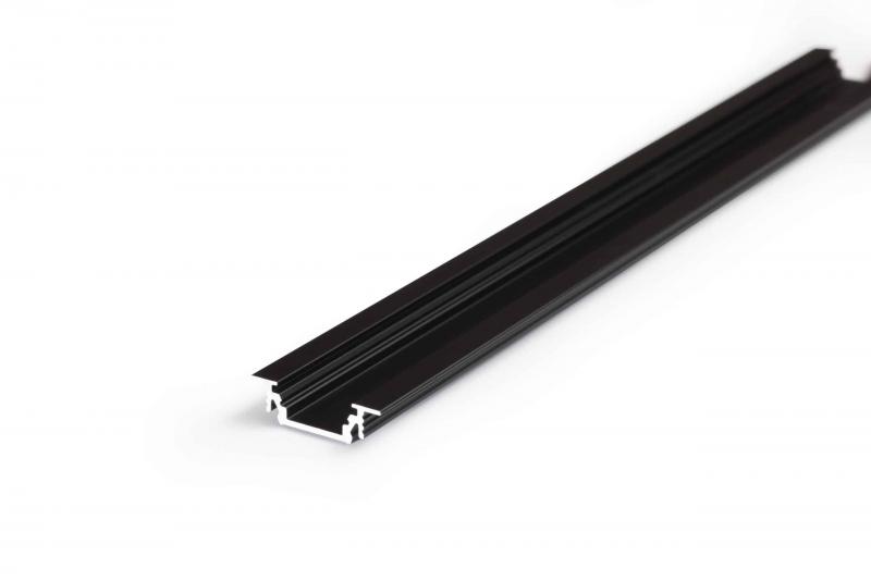 Photo PR2016 PROFIL ENCAS 1CM NOIR | Ref : PR2016C-NOIR-SP