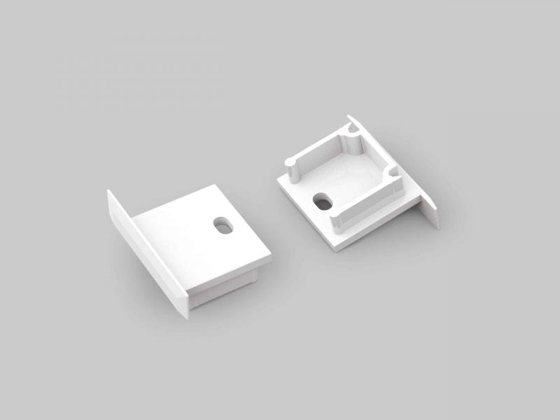 Photo BOUCHONS POUR PR2021 BLANC X 2 | Ref : PR2021B-1-BLANC
