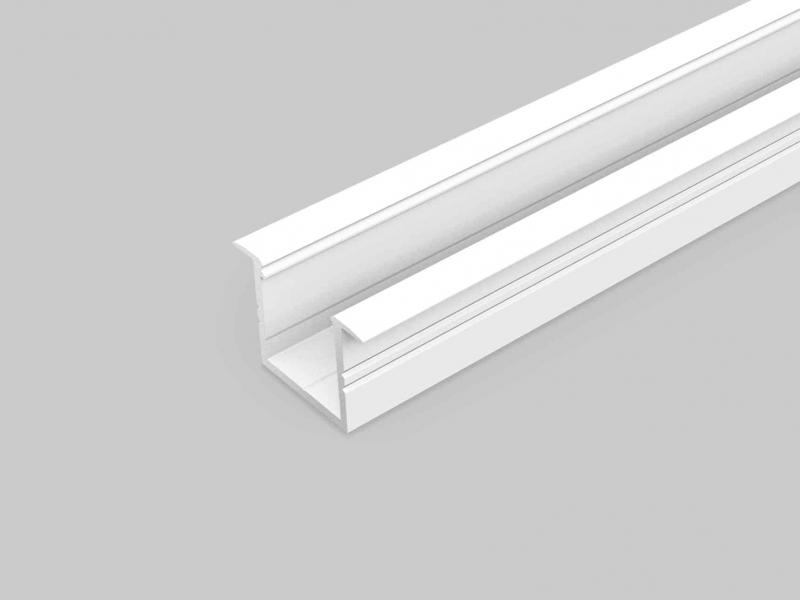Photo PR2021 PROFIL ENCAS 1CM BLANC | Ref : PR2021B-BLANC-SP