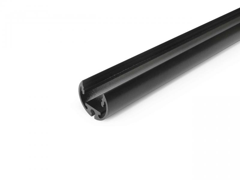 Photo PROFILE ALU SPECIFIQUE TABLEAU L.2M D.20MM NOIR | Ref : PR2023C-NOIR