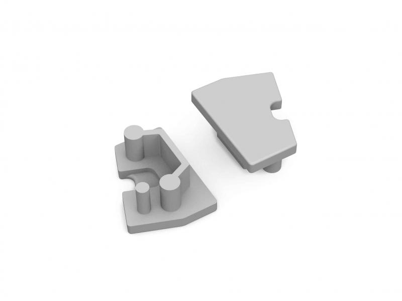Photo PR2025 BOUCHON GRIS X2 | Ref : PR2025-1-GRIS