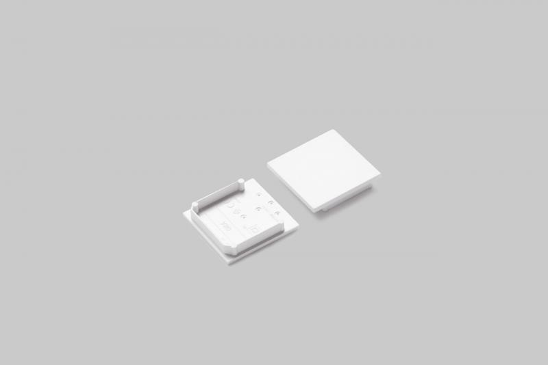 Photo PR2030 BOUCHON BLANC X2 | Ref : PR2030-08-1-BLANC