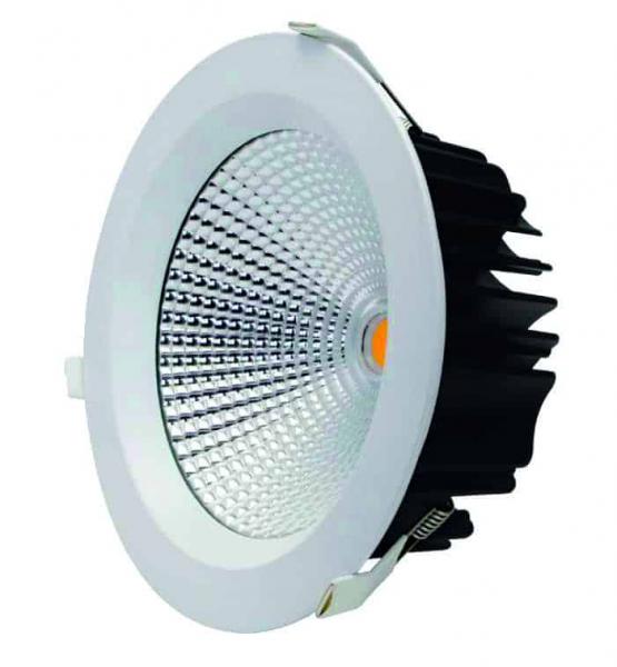 Photo DOWNLIGHT BASSE LUMINANCE 25W 8 POUCES NON DIMMABLE 3000K | Ref : SE3030BL30