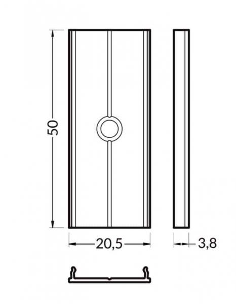 Vignette 2 produit PR2000 ANGLE180° T | Ref : PR2000-5-180T