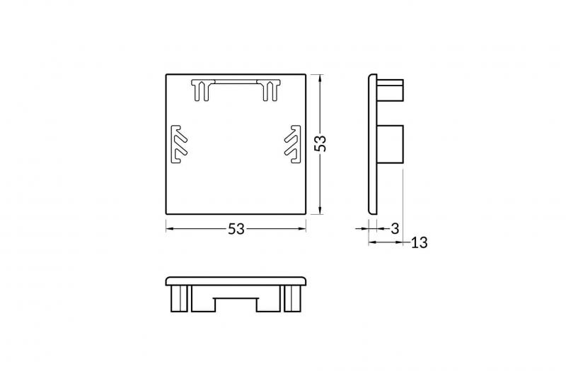 Vignette 2 produit PR2010 BOUCHON BLANC X2 | Ref : PR2010-1-BLANC