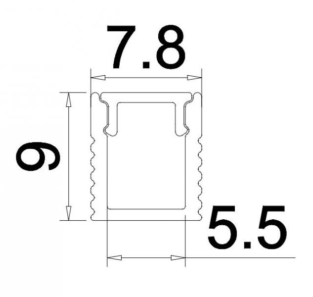 Vignette 2 produit PR4018 PROFIL SAIL 1CM GRIS | Ref : PR4018GRIS-SP