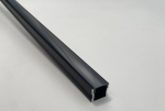 ENGITECHS Profil alu noir 2m + capot PR1001N-NOIR