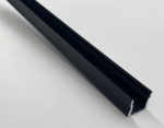 ENGITECHS Profil alu saillie noir 2m PR1001NOIR