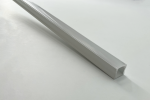 ENGITECHS Profil alu blanc 2m + capot PR1001O-BLANC