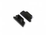 ENGITECHS Bouchons /2 pour pr2005 noir pour capot clipant (vendu par paire) PR2005C-1-NOIR
