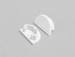 ENGITECHS Bouchons pour pr2005 blanc x 2 pour capot rond clipant PR2005D-1-BLANC