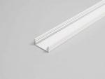 ENGITECHS Profile alu 2m blanc h.11 l.32 capot glissant depoli (wide 24) PR2008G-BLANC