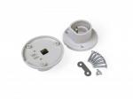 ENGITECHS Bouchons pour pr2022 gris x 2 attache au mur - cote PR2022-1-GRIS-1
