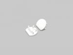 ENGITECHS Pr2023 bouchon blanc x2 PR2023-1-BLANC