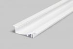 ENGITECHS Pr2028 profil encas 1cm blanc PR2028H-SPBLANC