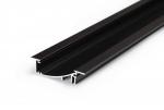 ENGITECHS Pr2028 profil encas 1cm noir PR2028H-SPNOIR