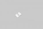 ENGITECHS Pr2029 bouchon blanc x2 PR2029-1-BLANC