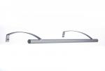ENGITECHS Profile alu enseigne  l.2m anodise + capot clipant PR3001-2M-GRIS