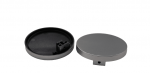 ENGITECHS Pr4013 bouchon gris x2 PR4013-1GRIS