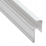 ENGITECHS Pr5006 profil plaquo 1cm blanc PR5006-BLANC-SP