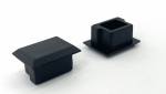 ENGITECHS Pr6007 bouchon noir x2 PR6007-1NOIR