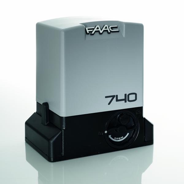 Photo moteur 740 e z16 230v avec encodeur. platine 740d. pignon z16. 2 cles de deverouillage. plaque de fondation. aimants fin de course | Ref : 1097805