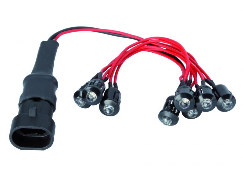 Photo j200ha - kit voyants a led  mettre sur la tte de borne | Ref : 116504