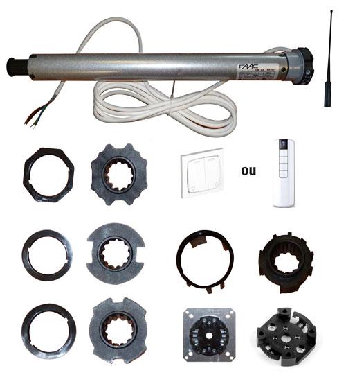 Photo kit mini reno 56 filaire - pour volet roulant. jusqu\'a 56 kg | Ref : 143212