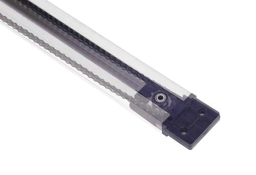 Photo rail unique a courroie l2600mm pour porte basculante de l3000xh2600mm et porte sectionnelle de de l5000xh2620mm  | Ref : 390126