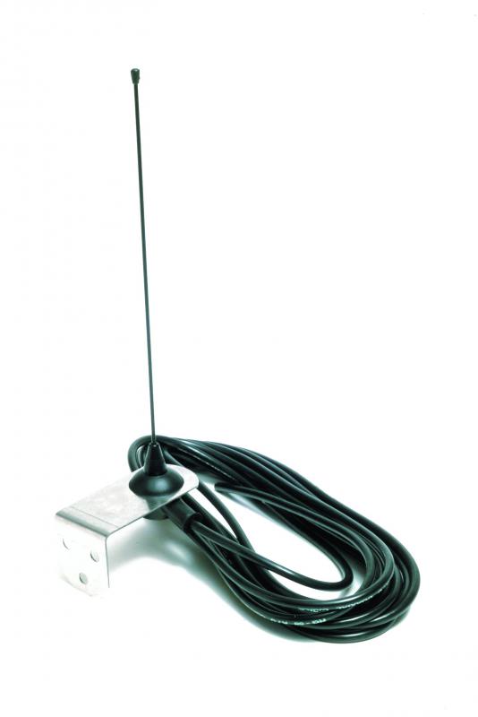 Photo antenne 868 et cable coaxial de 5m pour recepteur rp.xf.xr2/4 avec patte de fixation | Ref : 412006