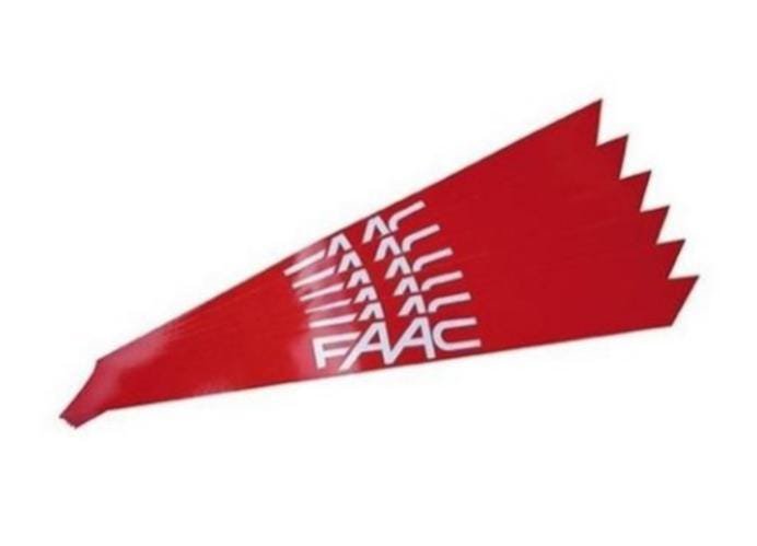 Photo adhesifs reflechissants pour lisses de barrieres (vendu par 6) | Ref : 490117       