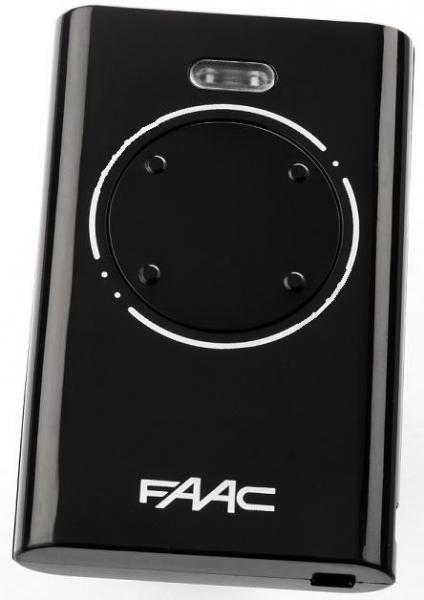 Télécommande FAAC XT4 868 SLH LR noire - FAAC 7870101