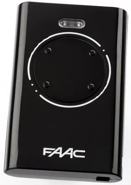 Photo Télécommande FAAC XT4 868 SLH LR noire | Ref : 7870101