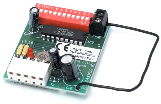 Récepteur Enfichable 1 Canal Faac Rp 433 Slh 787852 Automatisme