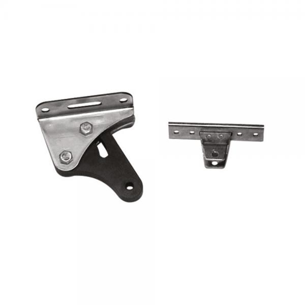 Photo 402 - kit fixation rapide inox comprenant attache arriere reglable et attache avant. | Ref : FIX402