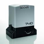 FAAC Moteur 740 e z16 230v avec encodeur. platine 740d. pignon z16. 2 cles de deverouillage. plaque de fondation. aimants fin de course 1097805