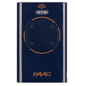 FAAC Emetteur xt4 - 433mhz sl - 4 canaux - bleu 787015