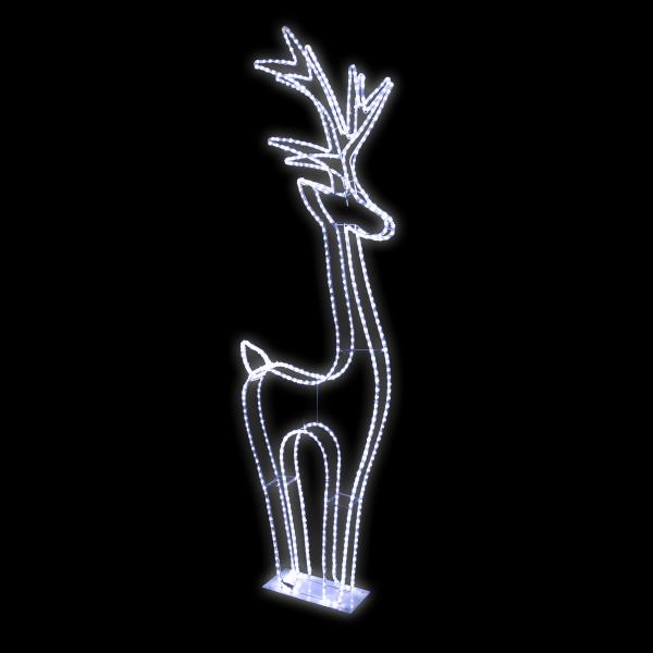 Photo VIXEN 3D - Renne 3D - H160|L49xP16cm|230VBlanc | Ref : 40547-0