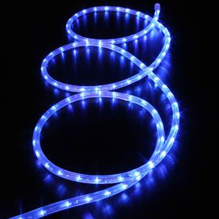 Vignette 2 produit Cordon 44m 30LED/m Bleu coupe 1m 230V | Ref : 18344H-1     