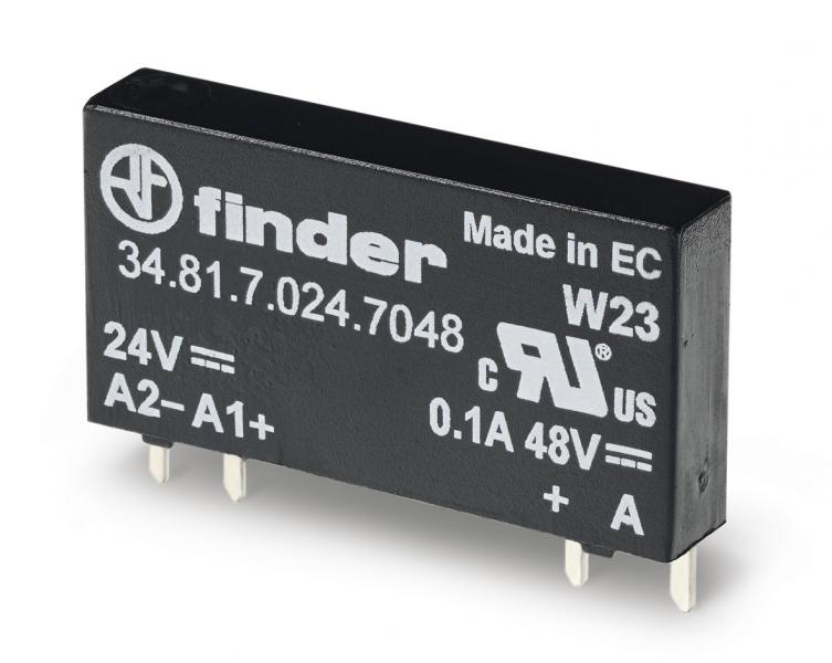 Photo RELAIS CI STAT 1NO 2A ENT 24VDC SORT 24VDC | Ref : 348170249024 