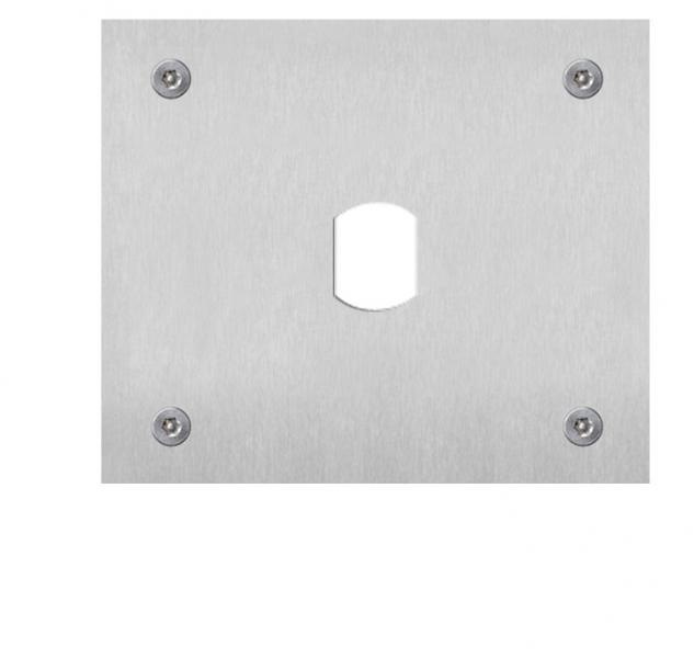 Photo PLATINE INOX LECTEUR VIGIK | Ref : 4727