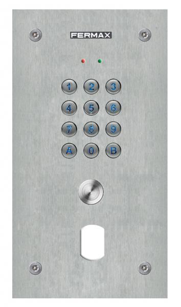 Photo CLAVIER MEMOKEY INOX AVEC T25 | Ref : 4794