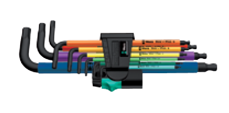 Photo JEU CLES 6PANS COULEURS | Ref : 073593