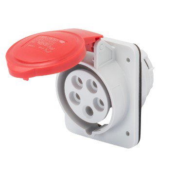 Photo SOCLE PRISE 10� HP IP44 3P+N+T 32A 400V | Ref : 62221H