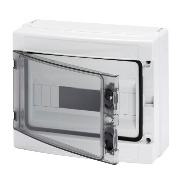 Photo Coffret étanche en saillie IP65 12 modules | Ref : 40103BS