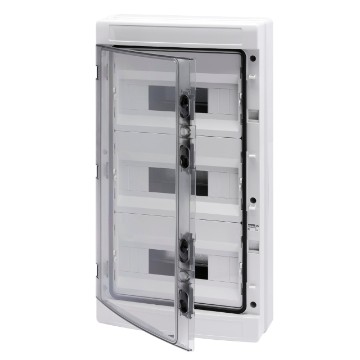 Photo Coffret étanche en saillie IP65 36 modules 3 rangées | Ref : 40105BD