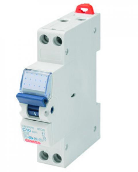 Photo DISJONCTEUR 1P+N C2 4500/6KA 1M VIS | Ref : 90602
